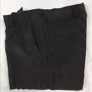 Perry Ellis Brown Corduroy 32/30 Straight Cut Pant